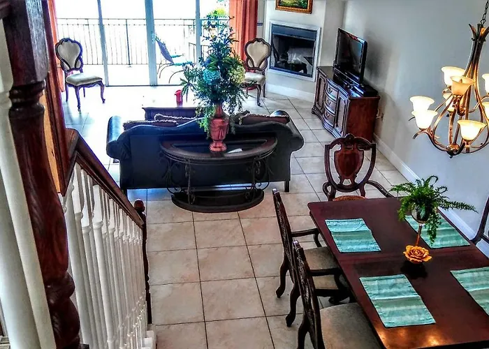 Mediterranean Three Story Beach Townhouse